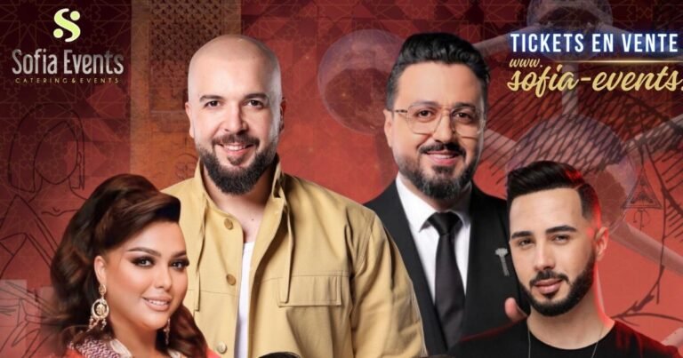 bannière promotionnelle de l’évènement "la marocaine" 7 ème édition , qui aura lieu le 17 Mai à Bruxelles. Israya y participe.