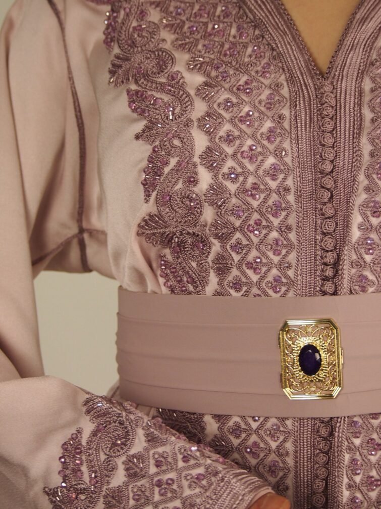 Caftan Samâ' — Crêpe Perles & Aakad